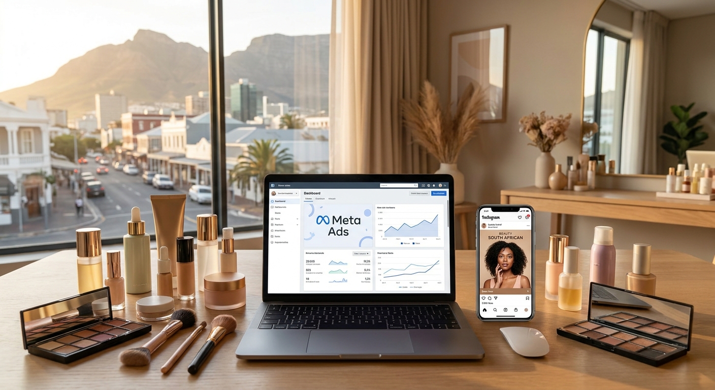 Meta Ads for beauty brands in South Africa