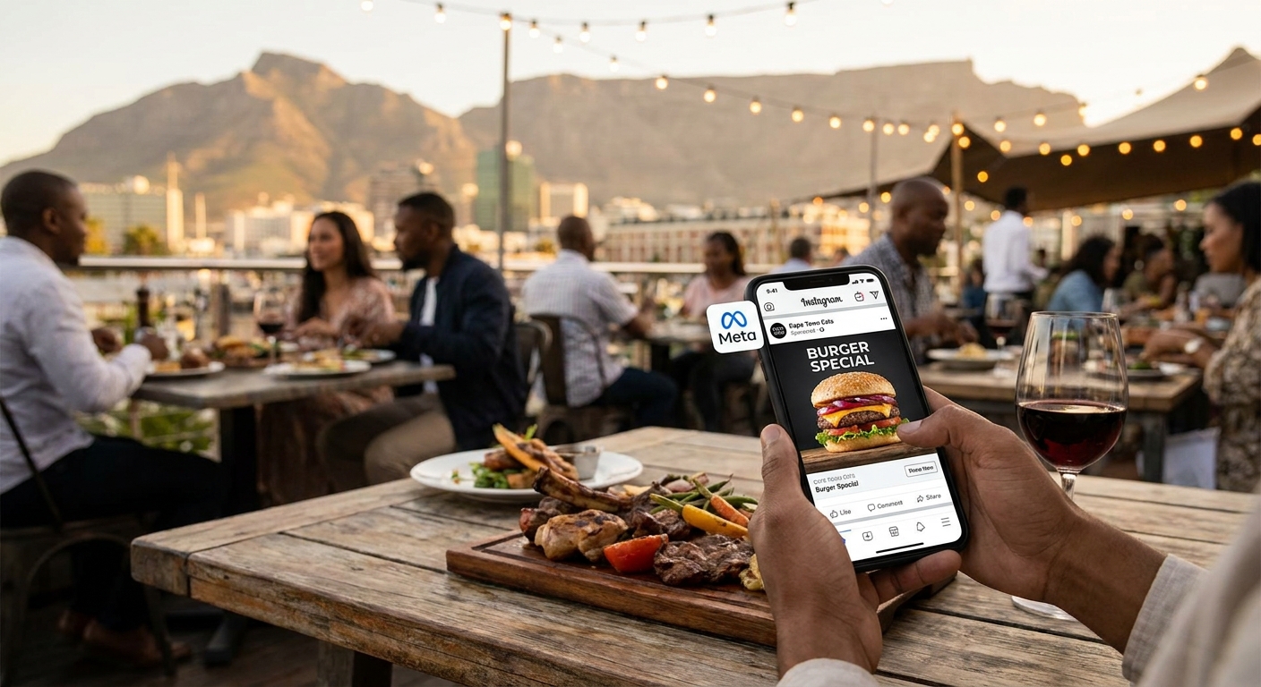 Meta Ads for restaurants in South Africa