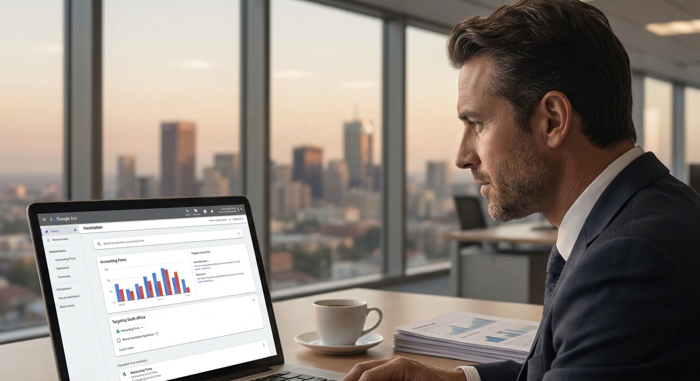 Google Ads for accounting firms in South Africa