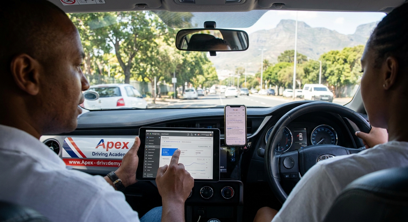 Google Ads for driving schools in South Africa