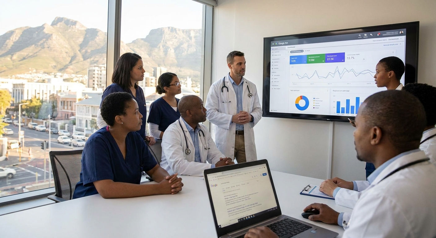 Google Ads for medical practices in South Africa