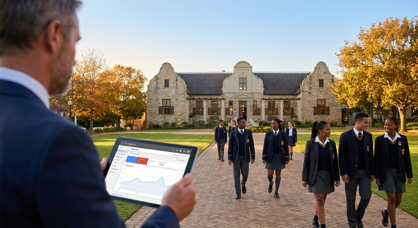 Google Ads for private schools in South Africa