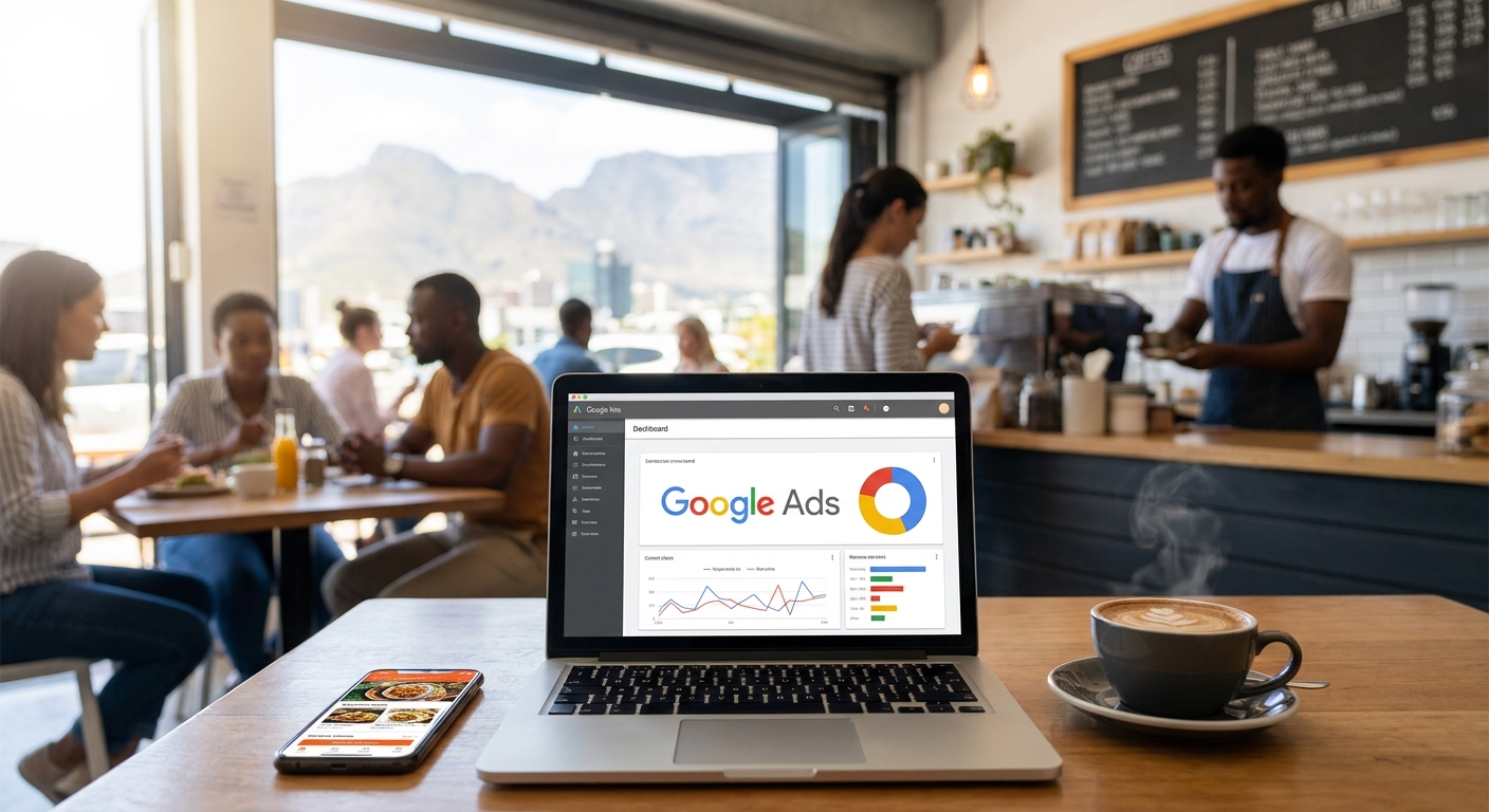 Google Ads for restaurants in South Africa
