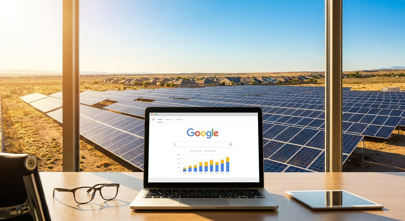 Google Ads for solar energy companies in South Africa