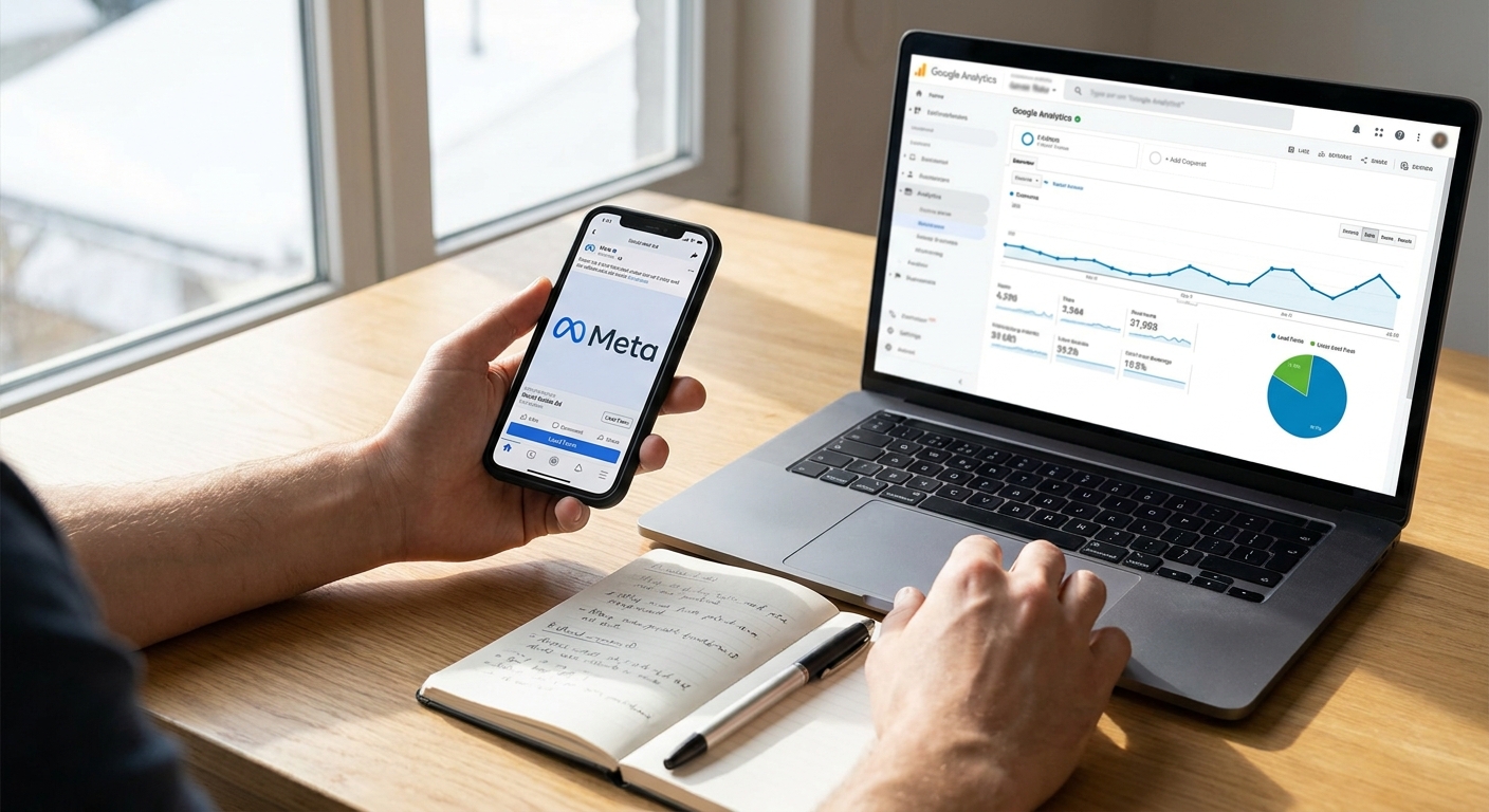 How to track Meta Ads leads in Google Analytics