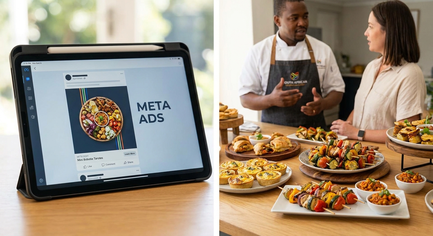 Meta Ads for catering companies in South Africa