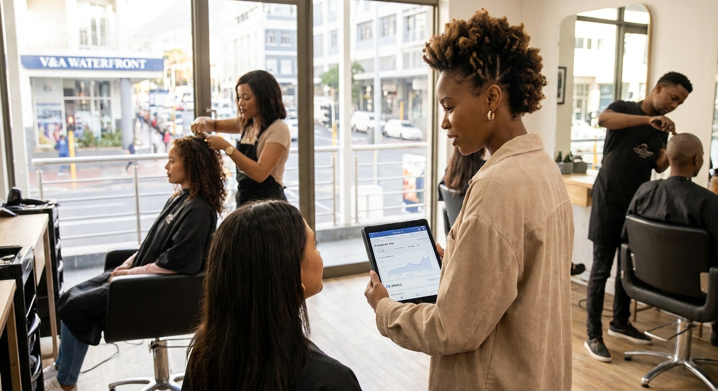 Meta Ads for hair salons in South Africa