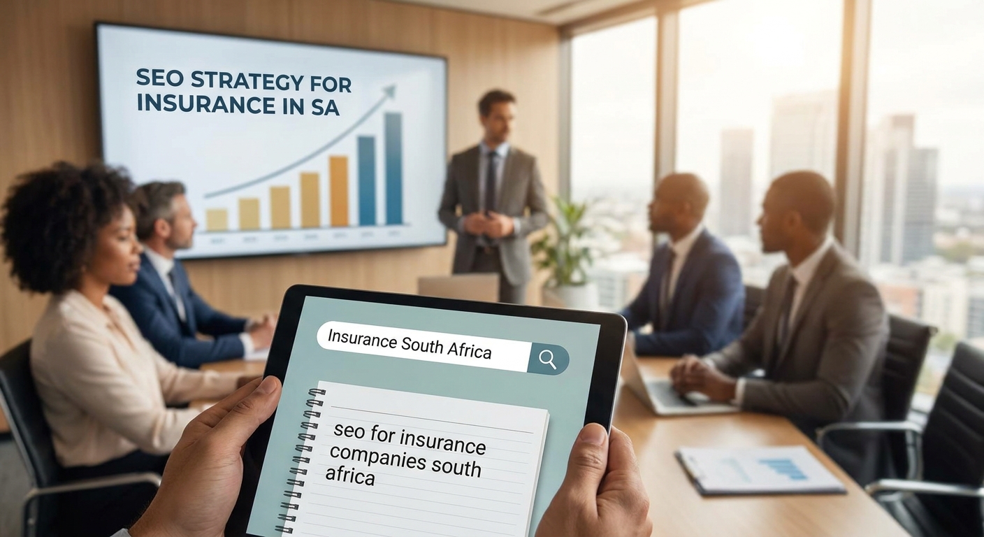 SEO services for insurance companies in South Africa