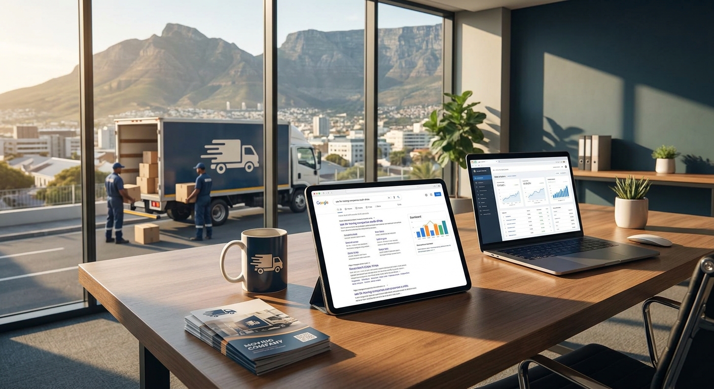 SEO services for moving companies in South Africa