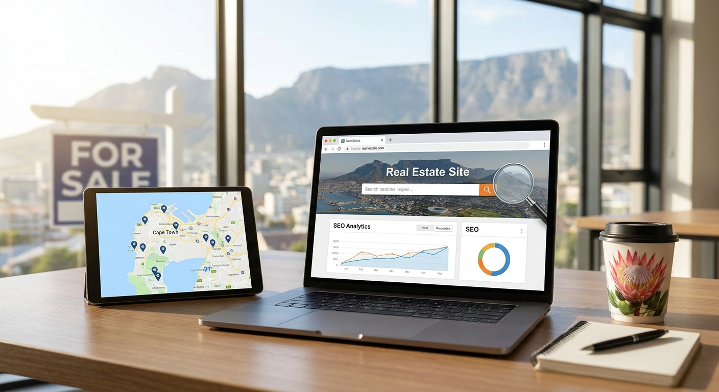 SEO services for real estate agents in South Africa