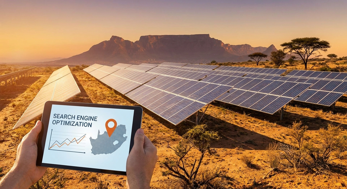 SEO services for solar energy companies in South Africa