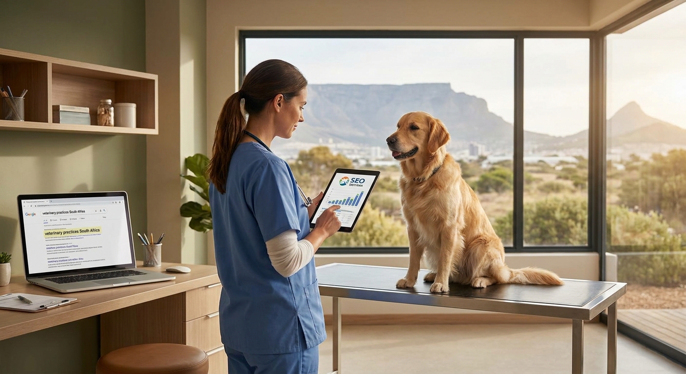 SEO services for veterinary practices in South Africa